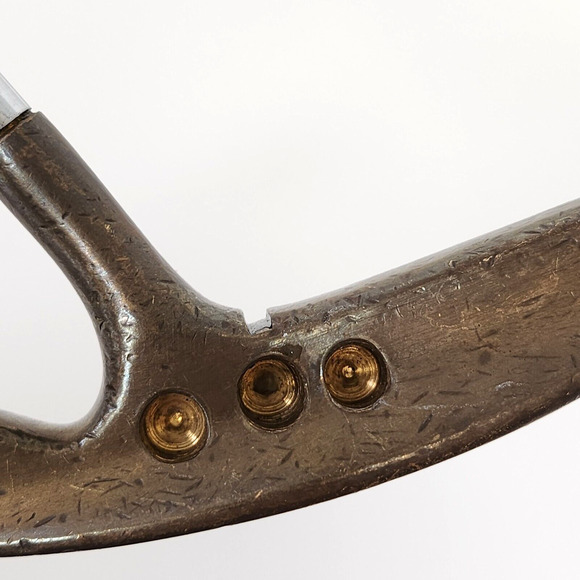 Acushnet Golf Bulls Eye FL M-5-S Putter 36" Right Handed Steel Good Lamkin Grip - Picture 4 of 10